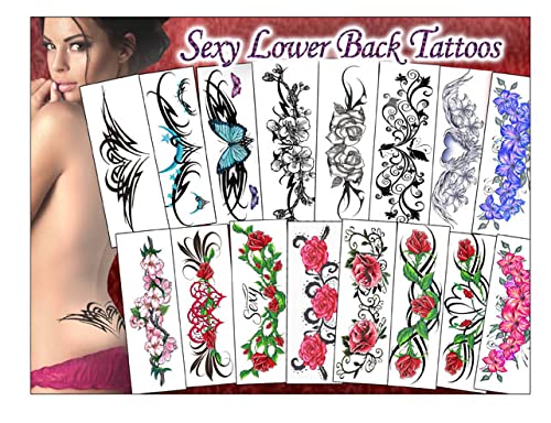 Sexy Lower Back Tattoos TEMPORARY TATTOO FACTORY