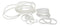 GOODY Ouchless Womens Polyband Elastic Hair Tie - 250 Count, Clear - Fine Hair - Hair Accessories to Style With Ease and Keep Your Hair Secured - Perfect for Fun and Unique Hairstyles - Pain-Free GOODY