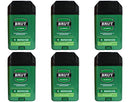 Brut Deodorant 2 Ounce Oval Solid Classic Scent(Anti-Perspirant) (59ml) (6 Pack) Brut
