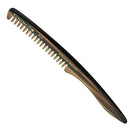 Giorgio G85 Travel Size Mustache and Beard Comb for Men - Small Fine Tooth Pocket Comb for Everyday Hair Care - Sawcut and Hand Polished Pocket Comb and Styling Comb - Italian Handmade Tortoise Comb GIORGIO