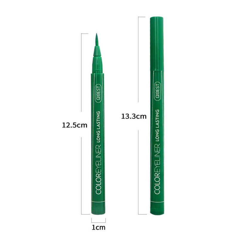 Coosa beauty COOSA 12 Colors Matte Liquid Eyeliner Waterproof High Pigmented Colorful Long Lasting Liquid Eye Liner Pen Set (12COLORS - SET A) Coosa beauty