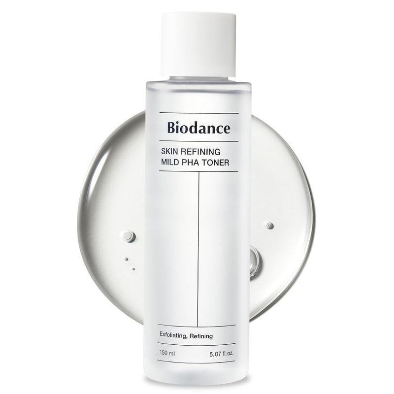 Biodance Skin Refining Mild PHA Toner, Gentle Exfoliating Face Toner for Sensitive Skin with Ceramides & NMF | 5.07 fl.oz,150ml Infinity Warehouse