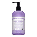 Dr. Bronner’s - Organic Sugar Soap (Lavender, 12 Ounce) - Made with Organic Oils, Sugar and Shikakai Powder, 4-in-1 Uses: Hands, Body, Face and Hair, Cleanses, Moisturizes and Nourishes, Vegan Dr. Bronner's