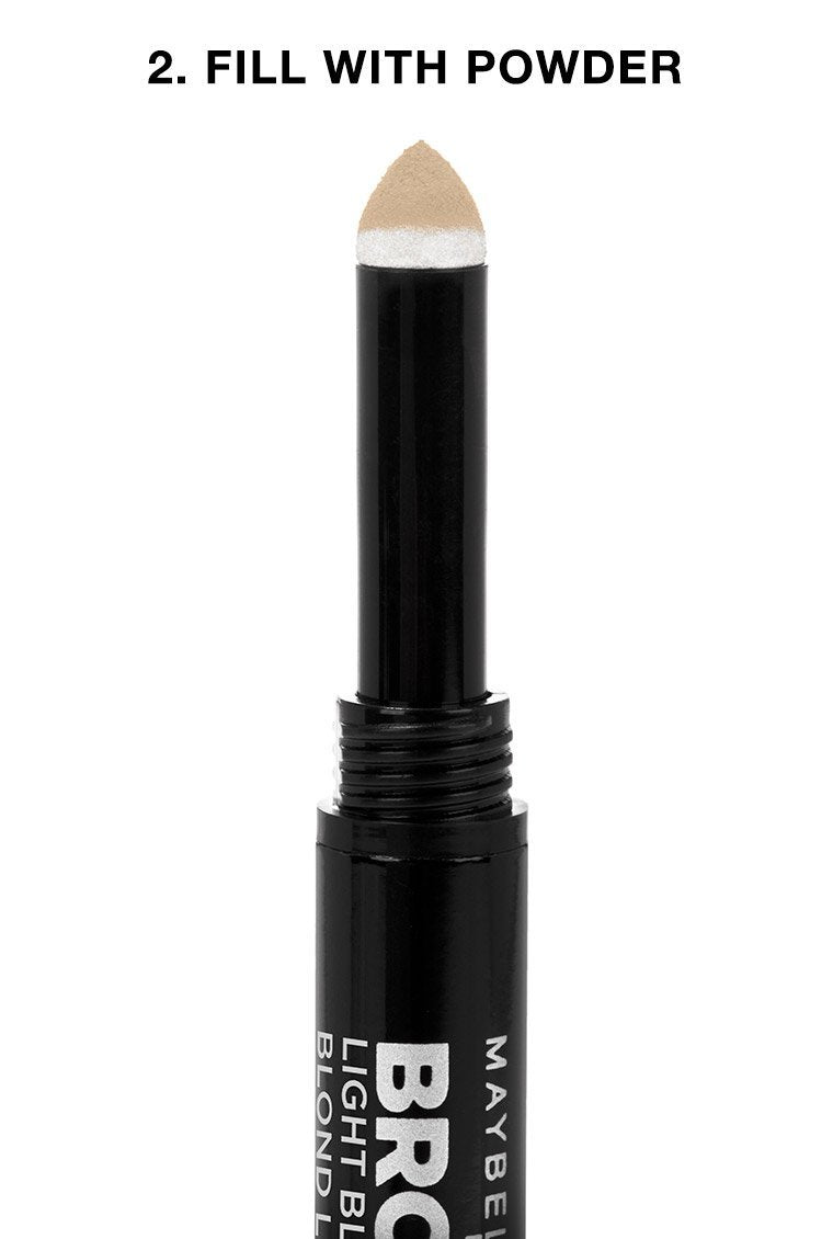 Maybelline New York Brow Define Plus Fill Duo Makeup, Light Blonde, 0.021 Ounce Maybelline New York