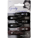 Goody Women's Colour Collection Contour Clips, Black, 6 Count GOODY