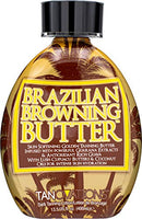 Ed Hardy Brazilian Browning Butter Dark Tanning Lotion - Skin Softening Golden Tanning Butter with Cupuacu Butters & Coconut Oils for Intense Skin Hydration 13.5 oz. ED HARDY