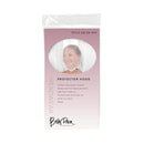 Betty Dain Makeup Protector Hood, Protects Hair and Make Up While Getting Dressed, Nylon Chiffon, Light and Airy, Triple Protection, Zipper closure, Machine Washable, White Betty Dain