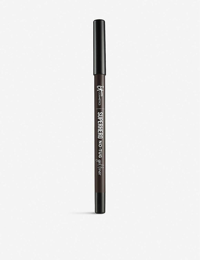 IT Cosmetics Superhero No-Tug Gel Eyeliner, Fantastic Espresso - Rich Dark Brown - Waterproof, Blendable Formula - Sharpenable Pencil - 0.042 oz It Cosmetics