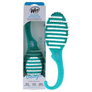 Wet Brush Hair Brush Shower Detangler - Green Glitter - Exclusive Ultra-soft IntelliFlex Bristles - Minimizes Pain And Protects Against Split Ends and Breakage - For Women, Men, Wet And Dry Hair Wet Brush