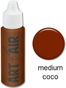 4pc DARK Complexion Professional Airbrush Cosmetic Makeup Set 1/2 oz bottles Infinity Warehouse