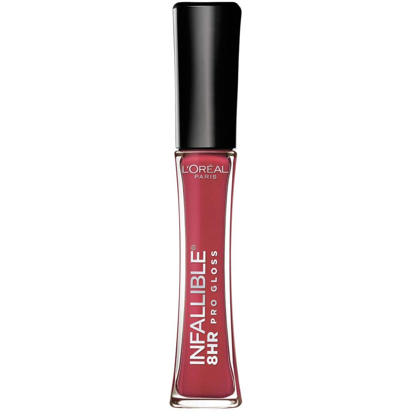 L’Oreal Paris Makeup Infallible 8 Hour Hydrating Lip Gloss, Modern Mauve, 0.5 Ounce L'Oreal Paris