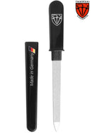 3 Swords Germany - brand quality double sided (fine & coarse) SAPPHIRE POCKET NAIL FILE manicure pedicure grooming for professional finger & toe nail care by 3 Swords, Made in Solingen Germany (82501) 3 Swords Germany