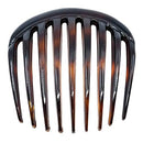 Camila Paris CP2431 French Hair Side Comb Small 3 inch Tortoise Shell, Flexible Durable Cellulose Hair Combs, Strong Hold Hair Clips for Women, No Slip Styling Girls Hair Accessories Made in France Camila