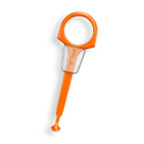 2 in 1 Clear Aligner Chewies and Removal PUL Tool Combo for Invisalign Removable Braces and Trays By The Pultool (1 Pack, Orange) The Pultool