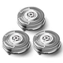Patriots-Usa Replacement Heads for Philips Norelco Shavers Series 5000, OEM SH50/52 Replace HQ8 Heads, Patriots-Usa