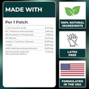 NAD Patches for Women & Men | NAD+ Patch for Energy & Healthy Aging | with CoQ10 & Nicotinamide | 60 Day Supply Infinity Warehouse