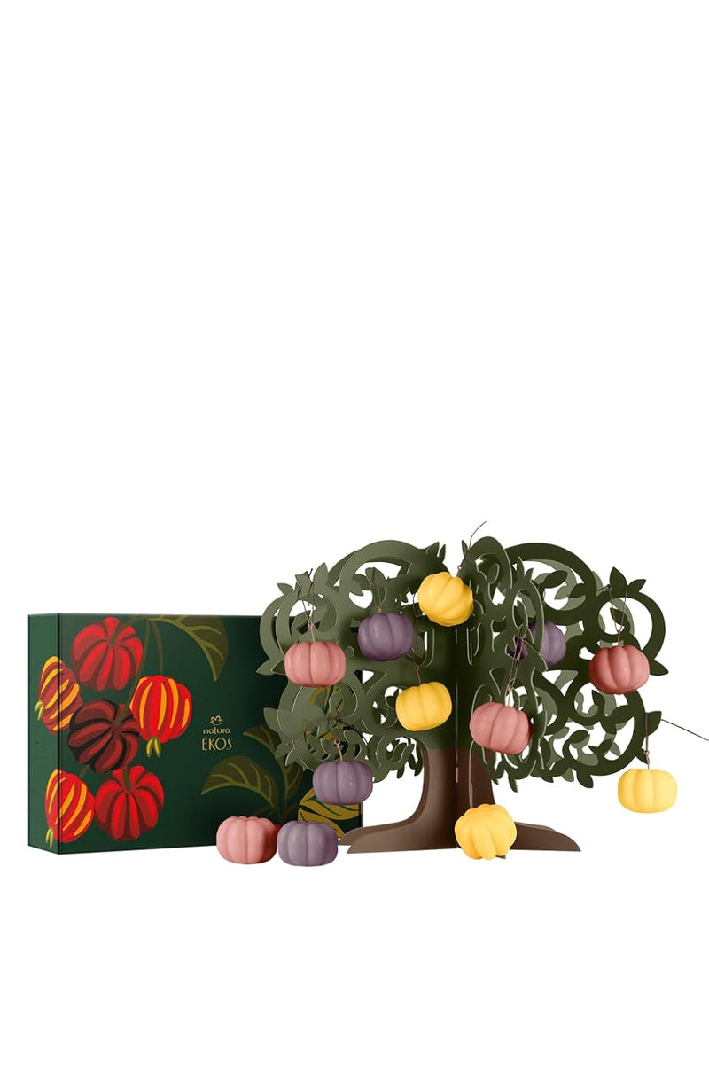 natura Ekos Pitanga Build-Your-Own Soap Tree - 12 Mini Pitanga Scented Soaps - The Perfect DIY Gift - Gift Box - Vegan Skin Care - Brazilian Beauty Secrets - Self Care & Body Care Infinity Warehouse