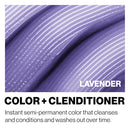 Color + Clenditioner 3-in-1 Color-Depositing Conditioner, Gently Cleanses & Conditions, Semi-Permanent Hair Color, 23 Shades, 12 Fl Oz Infinity Warehouse