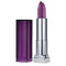 Maybelline New York Color Sensational Purple Lipstick, Satin Lipstick, Pretty in Plum, 0.15 oz Maybelline New York