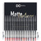 DC-BEAUTIFUL 18 Colors Lip Liners Pencil Set with 2 Pencil Sharpeners, Premium Waterproof Smooth Lip Pencils, Long Lasting Matte Makeup Lipliners(2022 Upgraded) DC-BEAUTIFUL