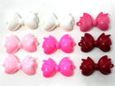 Tara Girls Self Hinge Bow Hair Barrettes 18 Pieces Selection (Pink Mix) Tara