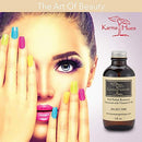 karma organic Unscented Nail Polish Remover, Non-Toxic Nail Treatment Vegan Cruelty-Free) (Unscented) (Unscented +Top/ Triple Bas) karma organic