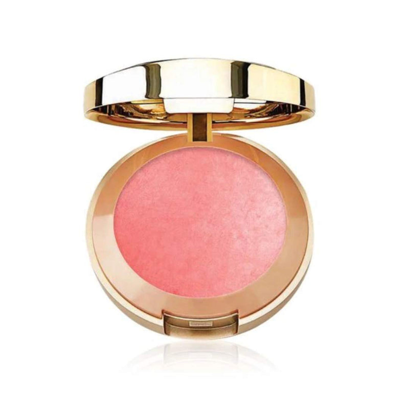 Milani Baked Blush - Corallina (0.12 Ounce) Cruelty-Free Powder Blush - Shape, Contour & Highlight Face for a Shimmery or Matte Finish Milani