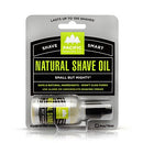 Pacific Shaving Company Natural Shaving Oil - Helps Eliminate Nicks, & Razor Burn, Soothes & Moisturizes Skin, Reduces Irritation with Safe, Made in USA, 0.5 Oz Pacific Shaving Company