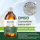 DMSO 10 oz (Purity 99.995%) Pharmaceutical Grade - Dimethyl Sulfoxide, 10 oz Glass Bottle Packaging Infinity Warehouse