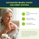DMSO Cream 99.9% Pure Pharmaceutical Grade for Topical Muscle & Joint Comfort with MSM, Arnica & Magnesium - Support for Knees, Back, Shoulders and Workout Muscle Recovery Infinity Warehouse