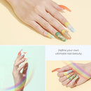 Modelones Acrylic Powder, 12 Spring Summer Colors Nail Acrylic Powder Pink Blue Neon Acrylic Nail Powders for French Nail Art 3D Manicure Beginner DIY Salon Gift Easter, No Nail Lamp Needed modelones