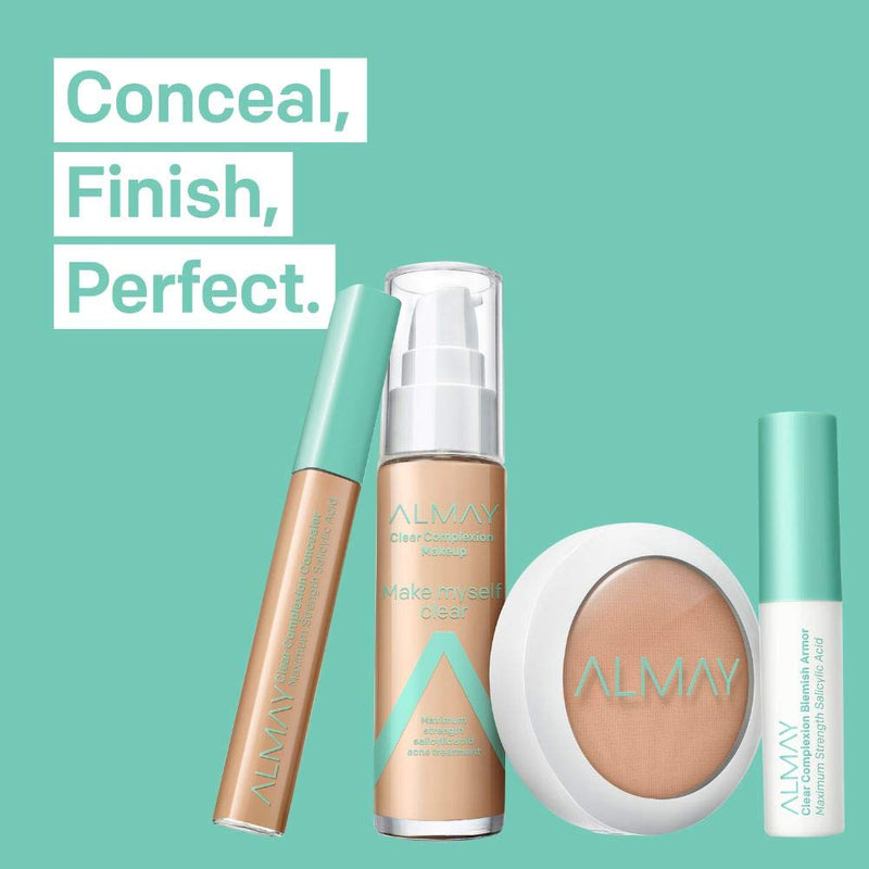 Almay Clear Complexion Concealer, Hypoallergenic, Cruelty Free, Oil Free, -Fragrance Free, Dermatologist Tested, with Aloe and Salicylic Acid Almay