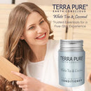 Travel Size Hotel Conditioner 100 Count 1oz Bottles Guest Amenities for Hotels Vacation Rentals & Short Term Rentals Paraben Free White Tea and Coconut Scent Infused with Aloe & Olive Oil | Terra Pure Infinity Warehouse