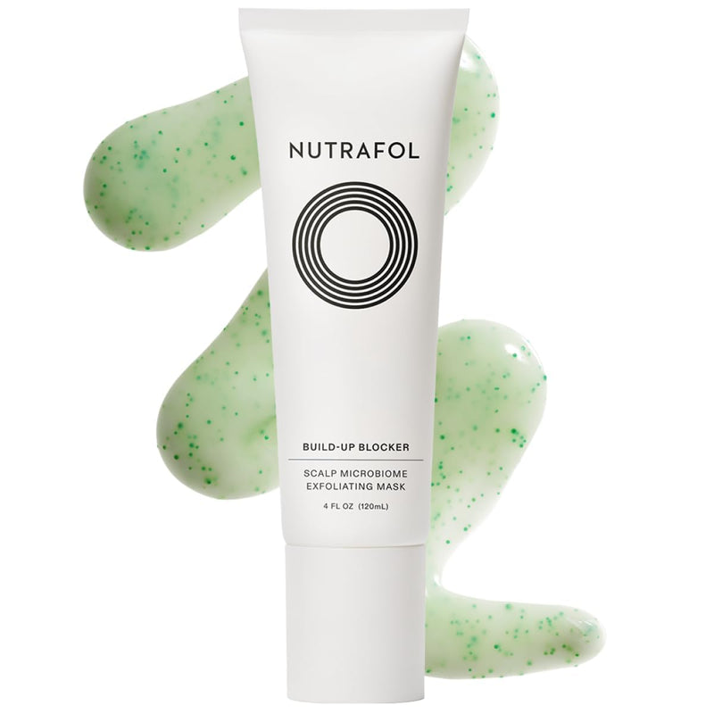 Nutrafol Exfoliating Scalp Mask, Eliminates Product Build-up and Oil for Healthier Hair and Scalp, Physician-formulated for Thinning Hair, Color and Extension Safe - 4 Fl Oz Bottle Infinity Warehouse