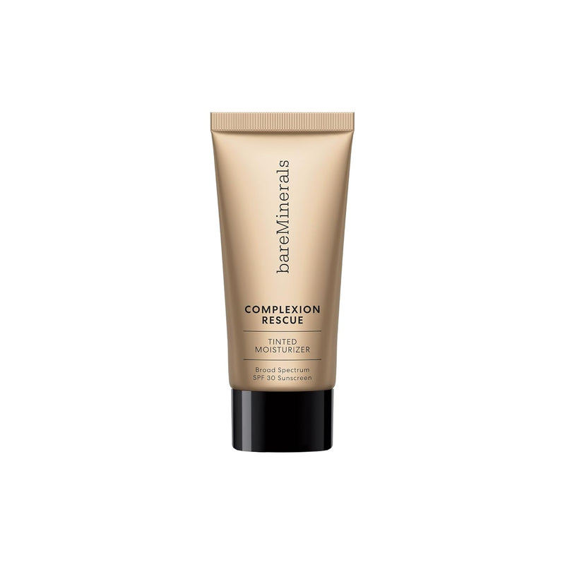 bareMinerals Complexion Rescue Tinted Moisturizer for Face with SPF 30 + Hyaluronic Acid, Hydrating Tinted Mineral Sunscreen for Face, Skin Tint, Vegan - Infinity Warehouse