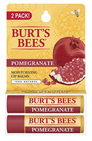Lip Balm Stocking Stuffer, Burt's Bees Moisturizing Lip Care Holiday Gift, All Natural, Original Beeswax with Vitamin E & Peppermint Oil (2 Pack) Burt's Bees