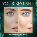 Liquid Collagen Peptides with Biotin Drops - 30,000mcg Biotin and Collagen Liquid for Women and Men - Youthful Skin, Hair Growth, Strong Nails - Hair Vitamins for Hair Loss - Lemon Flavor - 2x2oz Infinity Warehouse