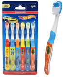 Brush Buddies Hot Wheels 6pk Toothbrush | Pack of 1 Brush Buddies