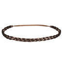 Mia Thin Braidie, Hair Accessory Headband Made of Synthetic Braided Hair on Elastic Rubberband, Classic, Pretty, Light Brown, For Women and Girls 1pc Mia Beauty