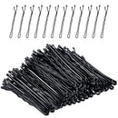 Bobby Pins,MORGLES Black Bobby Pins for Hair Bob Pins Bulk with Box 120-Count (Black,2 inch) MORGLES