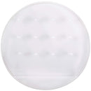 PANA Nail Drill Bit Holder Stand Display Organizer- Dust Proof Storage Container Box Case Tools for Home Use or Nail Salon - (12 Holes, Round (Clear)) PANA