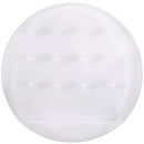 PANA Nail Drill Bit Holder Stand Display Organizer- Dust Proof Storage Container Box Case Tools for Home Use or Nail Salon - (12 Holes, Round (Clear)) PANA