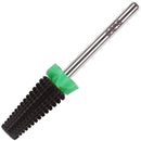 PANA Nail Carbide 5 in 1 Bit - Two Way Rotate use for Both Left and Right Handed - Fast remove Acrylic or Hard Gel - 3/32" Shank - Manicure, Nail Art, Drill Machine (Coarse - C, Black) PANA