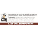 Grown Ass Man Co. - Solid Shampoo Bar Rich Lather 3 in 1: Hair, Beard & Body Wash - Plastic Free & Eco-Friendly, Natural & Organic Clean for All Hair Types, 4oz Bar (Variety, 6-Pack) Grown Ass Man Co.