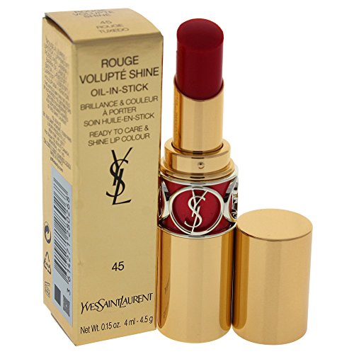 Yves Saint Laurent Rouge Volupte Shine Oil-in-stick Lipstick, Rouge Tuxedo, 0.15 Ounce Yves Saint Laurent