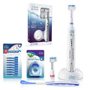 Triple Bristle Original Sonic Toothbrush | Rechargeable 31,000 VPM Tooth Brush | Patented 3 Head Design | Angled Bristles Clean Each Tooth | Dentist Approved | Triple Bristle Original + Oral Care Kit Triple Bristle