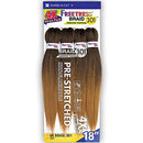 FREETRESS Synthetic Mega Pack Braid - 4X BRAID 301 18in (4 Medium Brown) Shake-N-Go