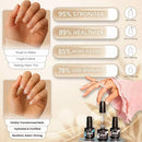 Tammy Taylor Plump Builder Gel Natural Nail Strengthener & Growth Hardener Repair Treatment Serum for Weak & Damaged Nails, Ridge Filler Base Coat Nail Polish, Clear Rubber Base, Endurecedor De Uñas Infinity Warehouse