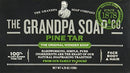 Pine Tar Bar Soap by The Grandpa Soap Company | The Original Wonder Soap | 3-in-1 Cleanser, Deodorizer & Moisturizer | 4.25 Oz. Grandpa's