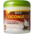 ORS Coconut Oil Hairdress 5.5 oz (Pack of 5) Organic Root Stimulator